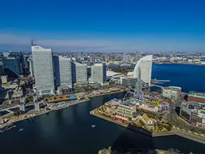 神奈川県の街並み