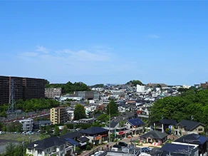 川崎市の街並み