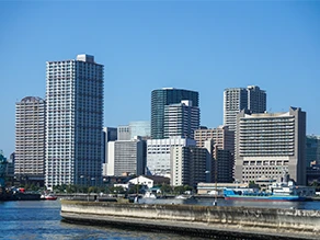 港区の街並み