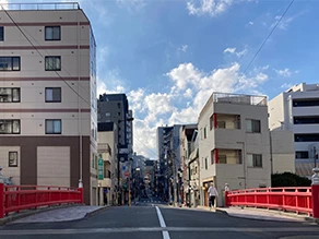 中野区の街並み