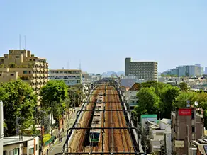 世田谷区の街並み