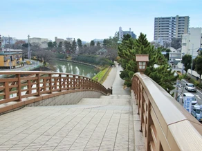 草加市の街並み
