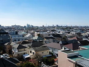 杉並区の街並み