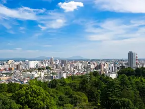 栃木県の街並み