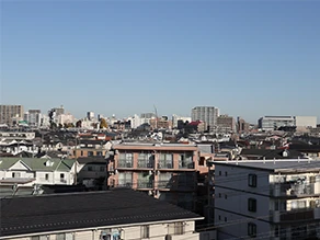 大和市の街並み