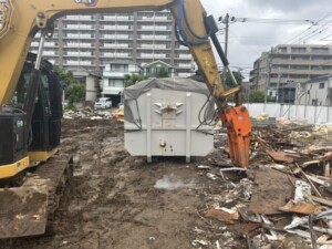 千葉県松戸市解体現場