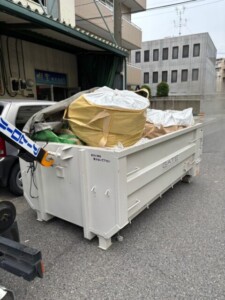 東京都北区燃え殻回収事例