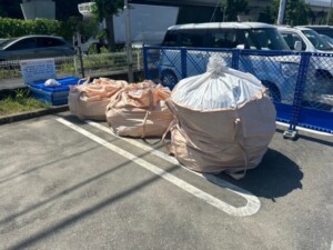 横浜市アスファルトガラ回収