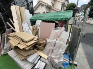 さいたま市新築現場定期回収