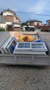 野田市樹脂サッシ回収