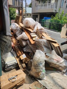 豊島区新築現場定期回収