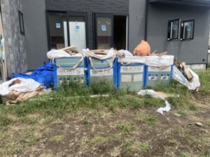 高崎市新築現場フレコン定期回収