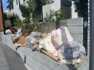 市川市新築現場定期回収