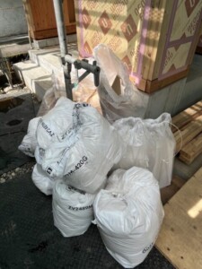 北区新築現場定期回収