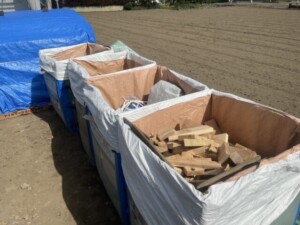 高崎市新築現場定期回収