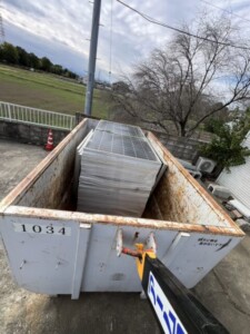 本庄市太陽光パネル回収