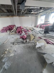 中央区解体現場廃材回収