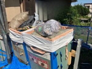 伊勢崎市新築現場定期回収ユニック