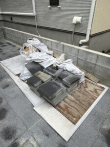 北区新築現場定期回収