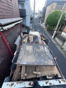 葛飾区燃え殻回収