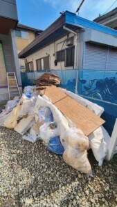 浦安市新築現場定期回収