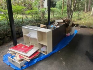 軽井沢町キッチン工事廃材回収