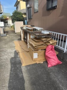 鴻巣市キッチンリフォーム廃材回収