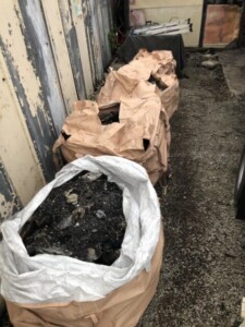 草加市燃え殻回収
