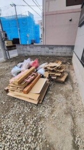 浦安市新築現場定期回収