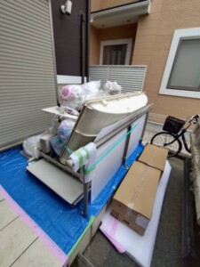 相模原市システムバスリフォーム廃材回収