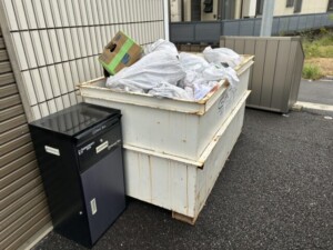 江戸川区混合廃棄物鉄箱入替