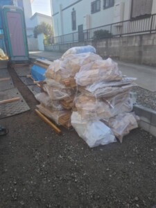 さいたま市新築現場定期回収