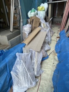 戸田市新築現場定期回収