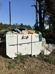 かすみがうら市混合廃棄物コンテナ入替