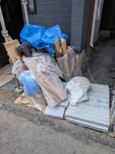 品川区新築現場定期回収
