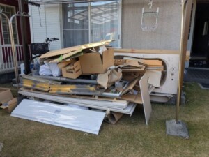 宇都宮市浴室リフォーム廃材回収