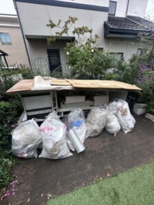 下都賀郡キッチンリフォーム工事廃材回収