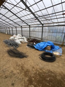 船橋市ビニールハウス廃材回収