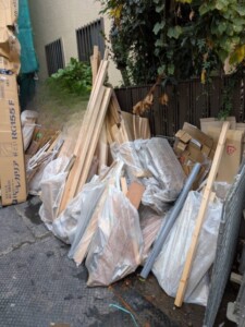 中野区新築現場定期回収