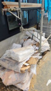 柏市新築現場定期回収