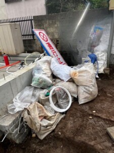 渋谷区新築現場定期回収