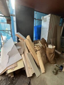 新宿区新築現場定期回収