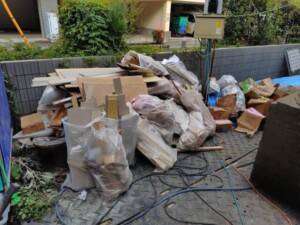 杉並区新築現場定期回収