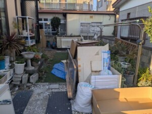 太田市キッチンリフォーム廃材回収