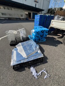 市川市網かご回収