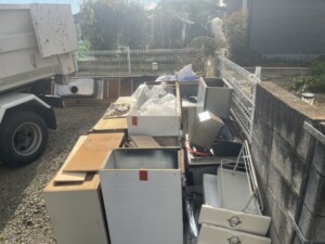 那須塩原市キッチンリフォーム廃材回収