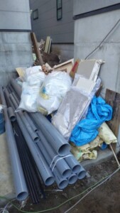 さいたま市新築現場定期回収