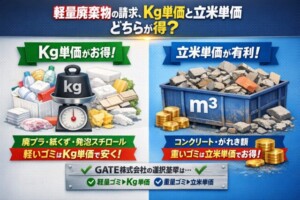 産廃料金最適なのはどっち