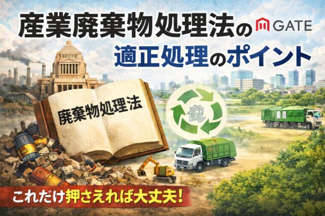 産業廃棄物処理法の適正処理のポイント