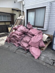 相模原市燃え殻回収